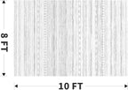 8x10 Area Rugs for Living Room Machine Washable Rug Distressed Indoor Carpet - Image 2