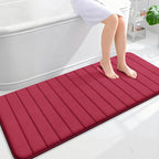 OLANLY Memory Foam Long Bathroom Rugs Runner 59x24, Super Soft Absorbent Bath by OLANLY