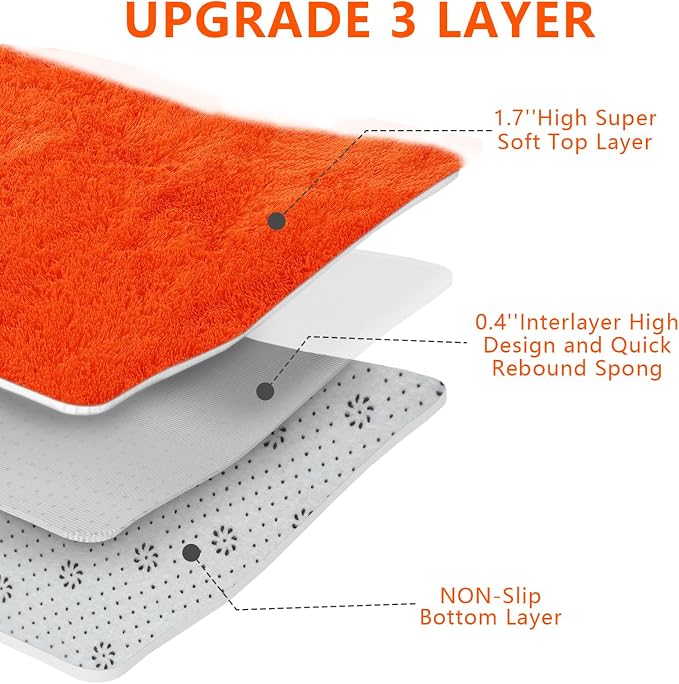 Shag Area Rugs for Bedroom Living Room, Indoor Carpet Plush Rugs for Home - Image 4