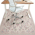 48"x72" Office Chair Mat for Hardwood Tile Floor, Under Desk Carpet Protector by BESBLEE