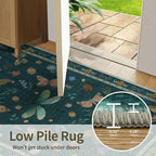 Rugxara 2x6 Floral Runner Rug, Washable Runners - Image 6