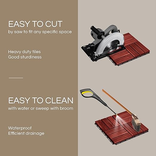 THYOI Premium Deck Tiles, Patio Flooring - Image 5