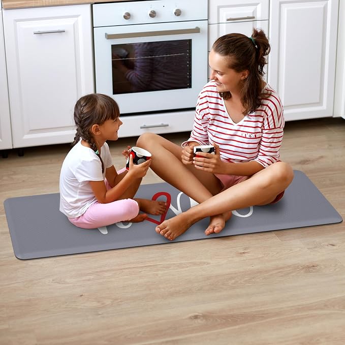 HappyTrends Kitchen Mat Cushioned Anti-Fatigue Rug Non-Slip Kitchen Rugs Stain - Image 7