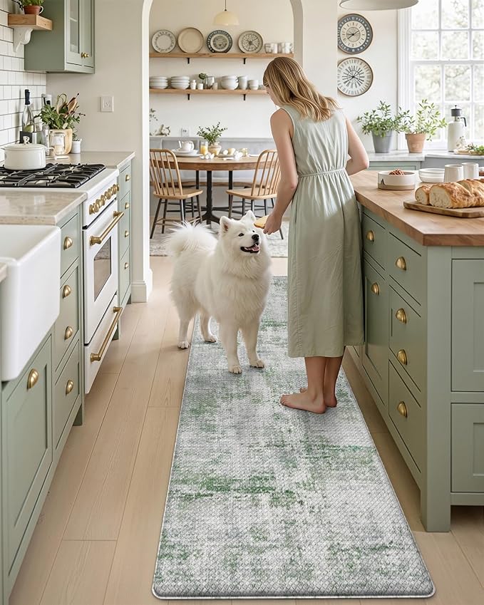 DEXI Kitchen Mats Cushioned Anti Fatigue, 23x86 Floor Padded Runner Rug Non Slip - Image 3
