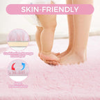 Ultra Soft Rug for Living Room, 5X8 Fluffy Shag Rug for Bedroom, Modern Shaggy - Image 4