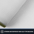 PURRUGS Dirt Trapping Door Mat 20" x 32", Non-Slip Machine Washable Entryway Rug - Image 4