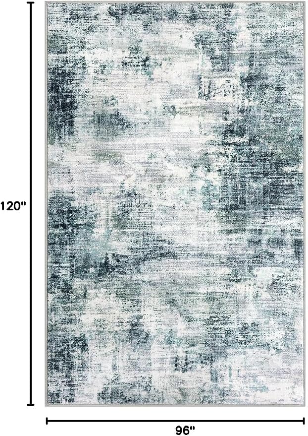 IOHOUZE Abstract Area Rugs 8x10 Ft Washable Large Rugs - Image 2