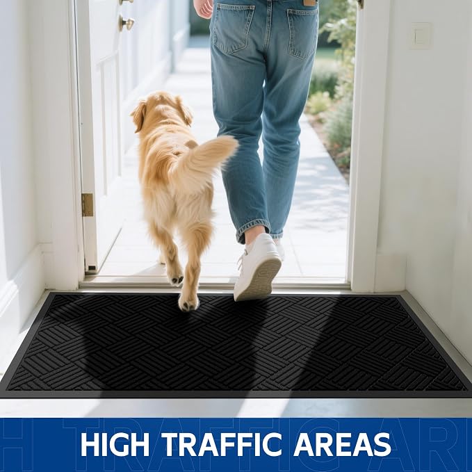 Durable Indoor Outdoor Door Mat, Non-Slip Backing, Stain and Fade Resistant - Image 7