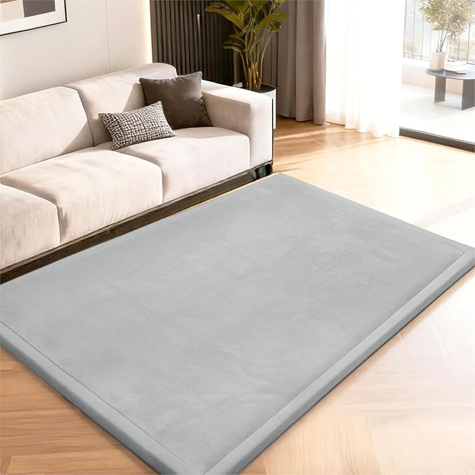 ACOMOPACK Baby Play Mat for Floor, 1.3" Thick Memory Foam Area Rug for Living by ACOMOPACK