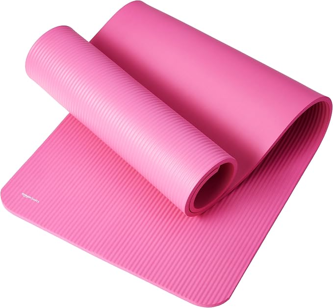Amazon Basics Extra Thick Exercise Yoga Mat - Image 3