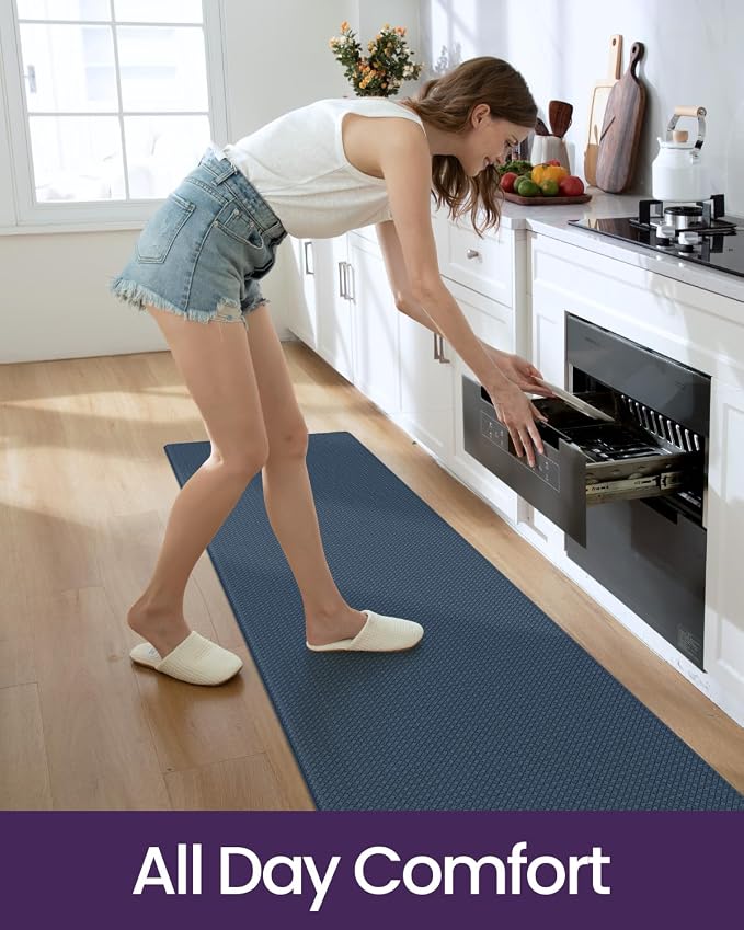 DEXI Kitchen Floor Mats Cushioned Anti Fatigue, Long Standing Runner Rug - Image 3