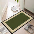 Ultra Thin Door Mat Indoor Entrance, 1/10 in Thin Door Mats by LYGLIGH