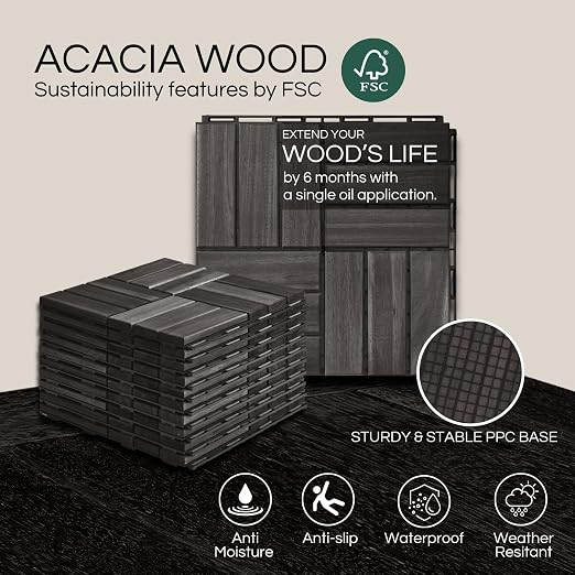 THYOI Premium Deck Tiles, Patio Flooring - Image 4