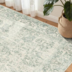 Rugxara Washable Area Rug for Living Room, Vintage Boho Rugs for Office - Image 4