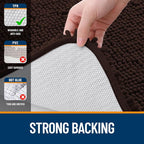 OLANLY Bathroom Runner Rugs 59x24, Extra Soft Absorbent Chenille Bath Rugs - Image 6