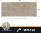 PURRUGS Dirt Trapping Door Mat 32" x 70", Non-Slip Machine Washable Entry Rug - Image 2