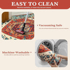 SERISSA 10x12 Area Rugs for Living Room, Large Washable Non-Slip Boho Rug - Image 3