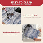 KOZYFLY Modern Abstract Rugs for Entryway 2x3, Washable Kitchen Rug Non-Slip - Image 6