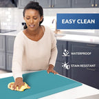 KitchenClouds Kitchen Mat Cushioned Anti Fatigue Kitchen Rug 17.3"x39" Water - Image 3