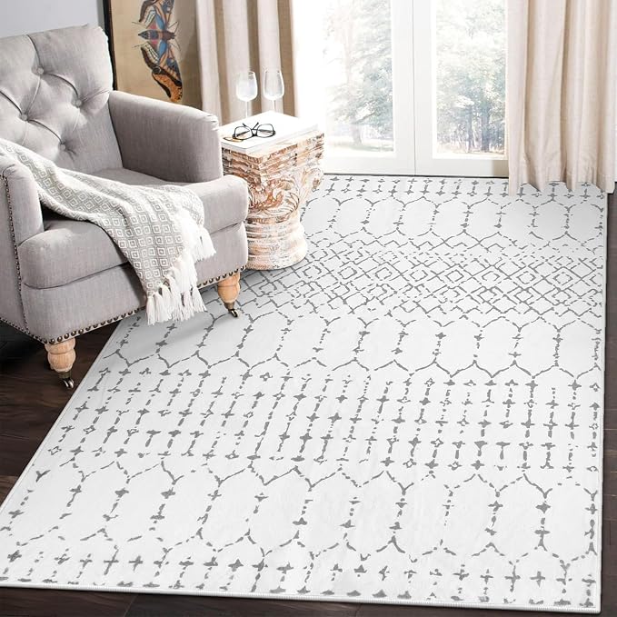 Lahome Moroccan Living Room Area Rug by Lahome