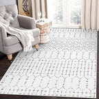 Lahome Moroccan Living Room Area Rug Washable Rugs 5x7 Non-Slip Soft Throw Rugs - Image 3