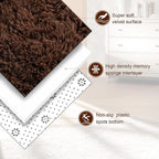 TWINNIS Super Soft Shaggy Rugs Fluffy Carpets, 8x10 Feet, Indoor Modern Plush - Image 2