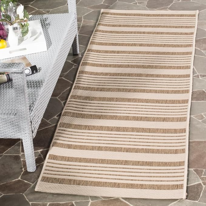 SAFAVIEH Courtyard Collection Runner Rug by Unknown