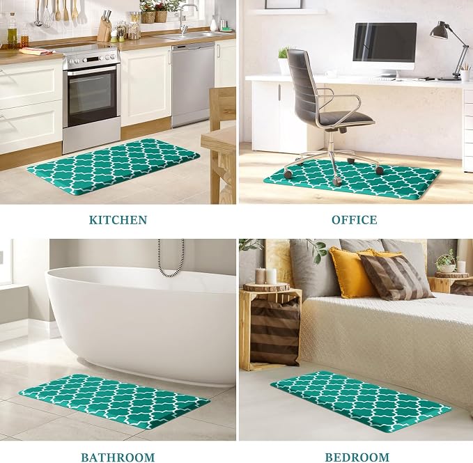 WISELIFE Kitchen Mat Cushioned Anti-Fatigue Kitchen Rug, 17.3"x 39", Non Slip - Image 7
