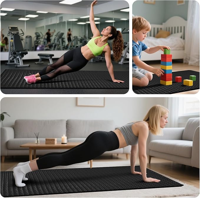 4x6ft Gym Floor Mat 10mm Thick - Image 7