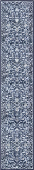 KILOCOCO Runner for Hallway 2x10 Runner Rug Printed Vintage Floral Washable Rug - Image 9