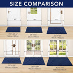 hicorfe Dirt Trapper Indoor Doormat, Non Slip Backing Washable Door Mats - Image 5