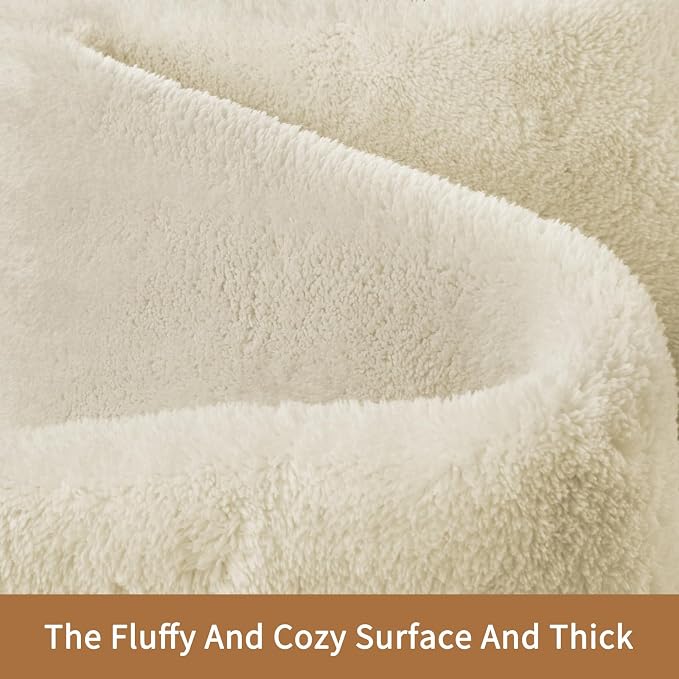 Sour Lemon 6x9 Soft Fluffy Machine Washable Non Slip Carpet Rugs - Image 2