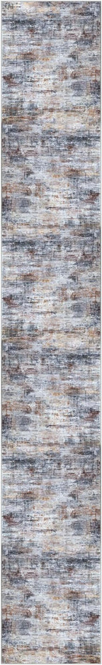 IOHOUZE Abstract Runner Rug 3x20 Ft Extra Long Washable Runners - Image 9