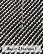AMOAMI Upgraded Waffle Bath Mat, Super Absorbent Non Slip Bath Mats - Image 3