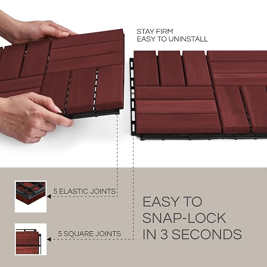 THYOI Premium Deck Tiles, Patio Flooring - Image 4