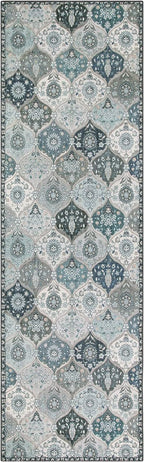 Lahome Moroccan Washable Runner Rug, Oriental Non-Slip Hallway Rug Carpet - Image 7