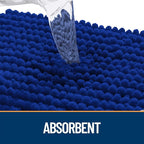 OLANLY Dog Door Mat for Muddy Paws 24x16, Ultra Absorbent Chenille Mud Doormat - Image 4