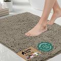 GORILLA GRIP Bath Rug Mat 36x24, Thick Soft Absorbent Chenille, Quick Dry by Unknown