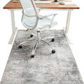 36"x60" Office Chair Mat for Hardwood Tile Floor, Under Desk Carpet Protector by BESBLEE