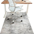 36"x48" Office Chair Mat for Hardwood Tile Floor, Under Desk Carpet Protector by BESBLEE