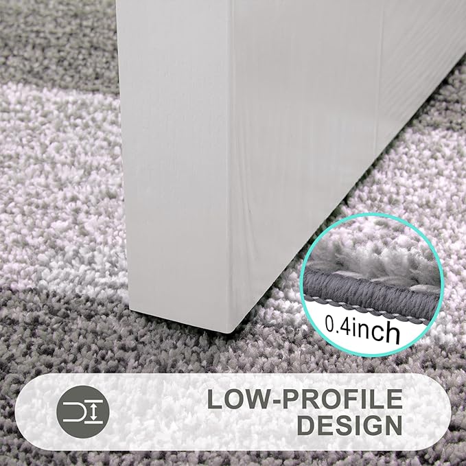 Kitinjoy Indoor Outdoor Door Mat, 47x24 Non-Slip Absorbent Dirt Trapper - Image 4