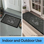 GORILLA GRIP 100% Waterproof All-Season WeatherMAX Doormat, US Designed Natural - Image 9