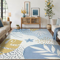 Lahome 9x12 Rugs for Living Room, Washable Non-Slip Ultra-Thin Larege Area Rug by Lahome