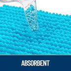 OLANLY Dog Door Mat for Muddy Paws 44x24, Ultra Absorbent Chenille Mud Doormat - Image 4