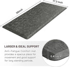 WISELIFE Kitchen Mat Cushioned Anti Fatigue Floor Mat, Thick Non Slip Water - Image 2