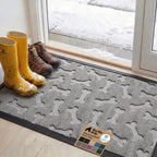 GORILLA GRIP 100% Waterproof All-Season WeatherMAX Doormat, US Designed Natural by Unknown