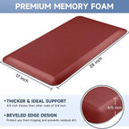 StepRite 4/5 Inch Thick Kitchen Mat Anti Fatigue Mat Kitchen Rugs Kitchen Decor - Image 2