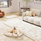 LOCHAS Ultra Soft Indoor Modern Area Rugs 2x6, Fluffy Living Room Carpets - Image 4