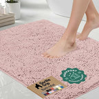 GORILLA GRIP Bath Rug Mat 60x24, Soft Absorbent Chenille, Quick Dry Microfiber by Unknown