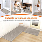 TranquilRelax Kitchen Mats, Cushioned Anti Fatigue Kitchen Mats - Image 7